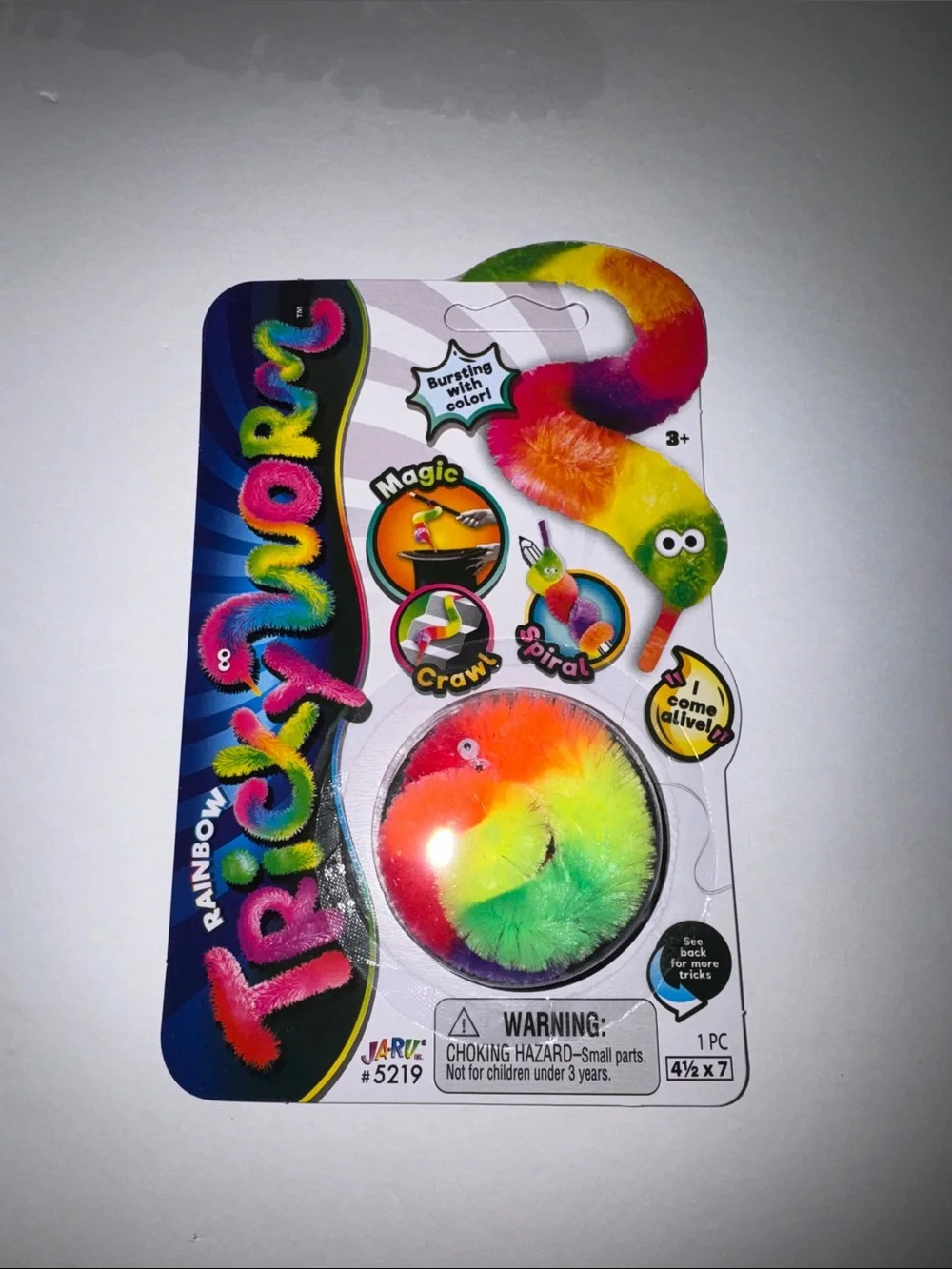 Rainbow Multi-Color Plush Learning Toy